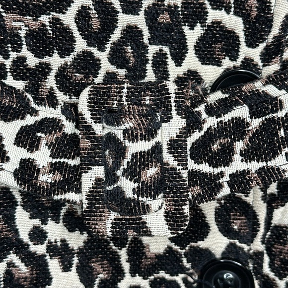 Dollhouse Hooded Cheetah Print Coat Size Large - Picture 4 of 15